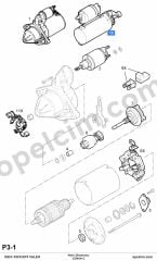Opel Corsa C Mars Dinamosu VALEO 6202105