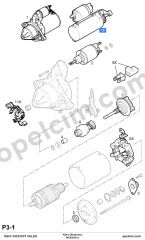 Opel Meriva A Mars Dinamosu VALEO 6202105