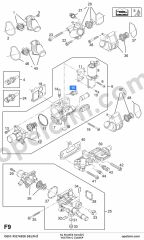 Opel Vectra C Su Sıcaklık Sensörü Delphi 6238266 1.6 Ecotec (Z16XEP)