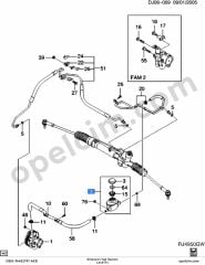 Chevrolet Lacetti Direksiyon Yağ Haznesi AKD 96451797