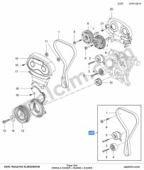 Opel Corsa E Triger Seti 1.6 Ecotec (A16XER) EUROREPAR 1606355