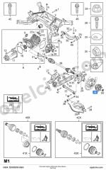 Chevrolet Captiva C100 Arka Teker Bilyası Porya BSG 4814139 25903295