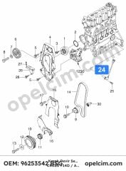Chevrolet Cruze Krank Devir Sensörü 3 Fiş (F14D A16DMS) BSG 96253542