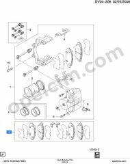 Chevrolet Epica Ön Fren Balatası BSG 96475027