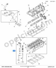Chevrolet Aveo Silindir Kapak Komple EURO5 1.3 CDTI (A13DTE A13DTC) BSG 607300