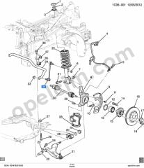 Chevrolet Spark Z Rot BSG 95947829