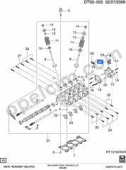 Chevrolet Spark Eksantrik Devir Sensörü 1.2 0.8 DELPHI 96325867