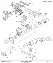 Chevrolet Cruze Oksijen Sensörü 1. Konum (F16D4) FAE 55566650