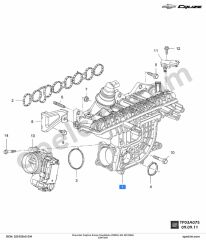Chevrolet Captiva Emme Manifoldu (Z20D1) GM 25193560