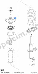 Chevrolet Captiva C100 Ön Amortisor Üst Takozu GM 96863981