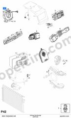 Chevrolet Captiva Airbag Zemberegi GM 4817889