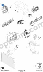 Chevrolet Captiva Airbag Zemberegi GM 4817889