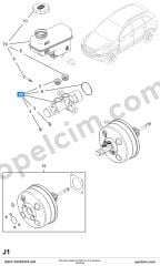 Chevrolet Captiva C140 Fren Ana Merkezi GM 93745974