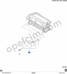 Chevrolet Lacetti Termostat 1.4 GM 96460002