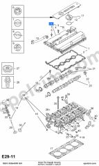 Opel Astra J Motor Üst Kapağı Vanuslu 1.6 Ecotec (A16XER) GM 5607258