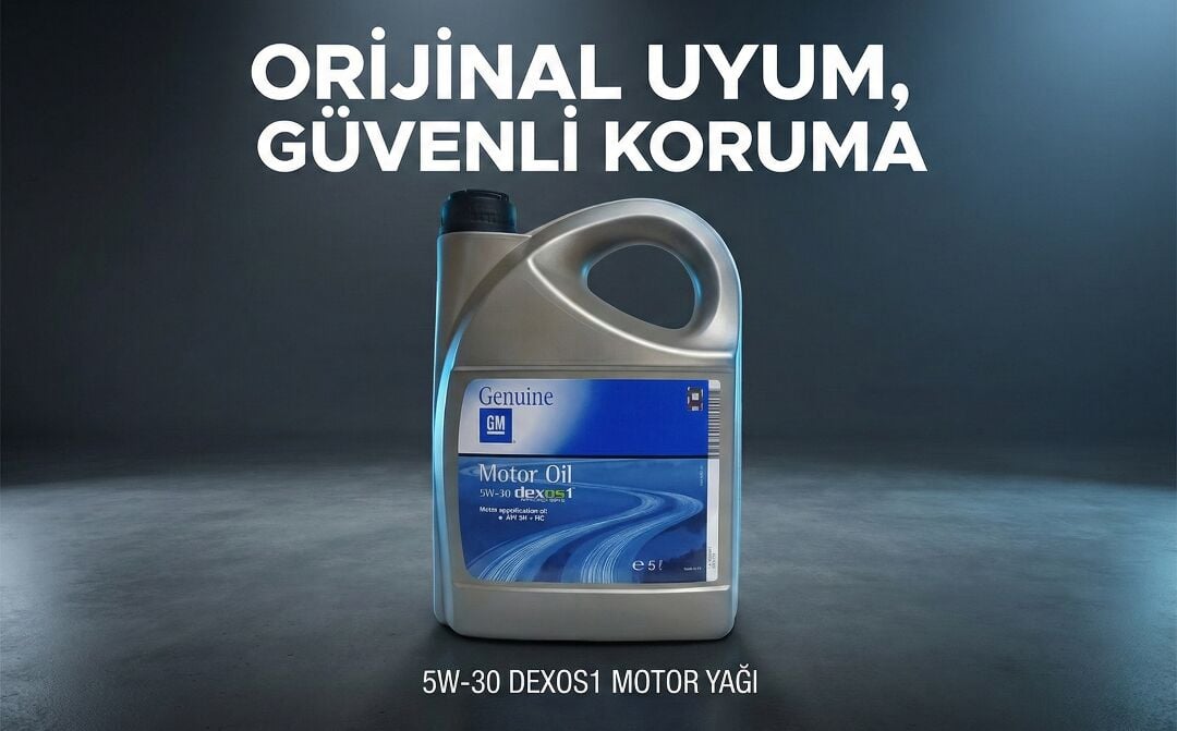Gm Genuine Motor Oil 5W-30 Dexos1 5L