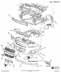 Chevrolet Aveo T300 Radyatör Üst Bakaliti GM 95026204