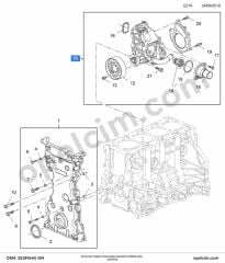 Chevrolet Captiva Devirdaim Sensörlü (Z20D1) GM 25189645