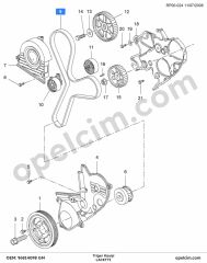 Chevrolet Lacetti Triger Kayışı 1,4 16V 1,6 16V 127RP254H GM 96814098