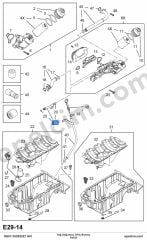 Chevrolet Aveo Yağ Soğutucu Giriş Borusu GM 5650965