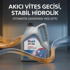 Mobil Şanziman Yaği Atf 220 4Li̇tre
