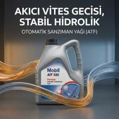 Mobil Şanzıman Yağı ATF 220 4 Litre