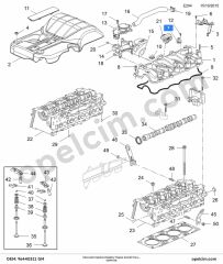 Chevrolet Captiva Enjektor Tapasi Contali Tip (Z20D1) GM 96440311