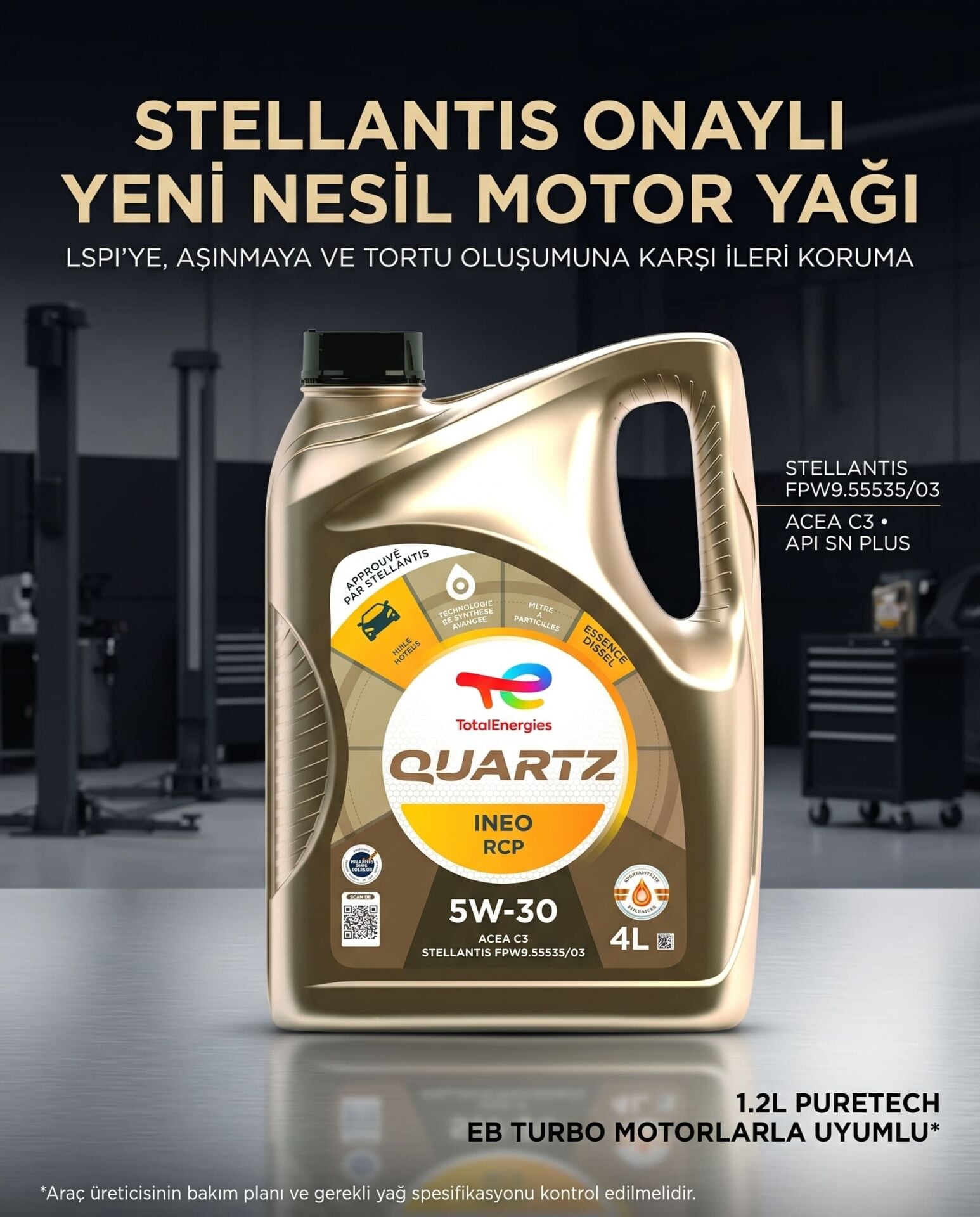 Total Quartz Ineo RCP 5W-30 4 Litre