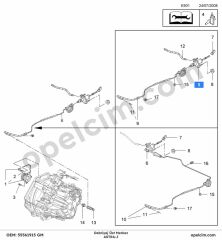 Opel Astra J Debriyaj Üst Merkez GM 679081