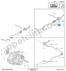 Opel Insignia A Debriyaj Üst Merkez GM 679081