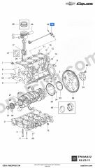 Chevrolet Captiva C100 Krank Devir Sensörü GM 96829958