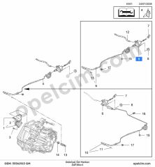 Opel Zafira C Debriyaj Üst Merkez GM 679081
