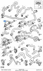 Opel Astra G Kalorifer Giriş Hortumu (Z16XE Z14XE X16XE) YILPAR 6818482