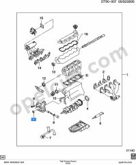 Chevrolet Aveo Yağ Pompa Kecesi GM 96350161
