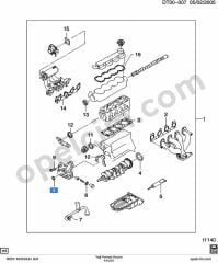 Chevrolet Kalos Yağ Pompa Kecesi GM 96350161