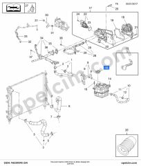 Chevrolet Captiva C100 Motor Su Bidon Kapağı GM 4808192