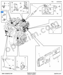Opel Astra J Yağ Basinç Müsürü 1.3 CDTI (A13DTE) GM 1248001