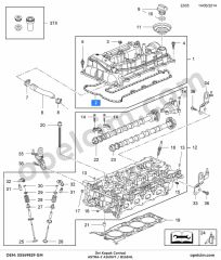 Opel Astra J Üst Kapak Contası (A16XHT B16SHL) GM 55569829
