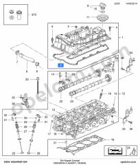 Opel Insignia A Üst Kapak Contası (A16XHT B16SHL) GM 55569829