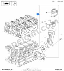 Opel Corsa D Yağ Filtre Kutusu Komple 1.2 Ecotec (A12XER) GM 5650370