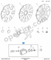 Opel Corsa D Lastik Basinç Sensörü GM 1010063