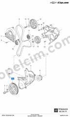 Opel Antara Krank Kasnaği (Z20DM Z20DMH) GM 614167