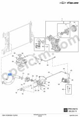 Opel Cruze Radyatör Hortumu Üst YILPAR 95389388 96831559