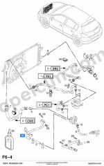 Opel Corsa D Su Borusu Termostatdan Yağ Soğutucuya Giden 1.3 CDTI (Z13DTH) GM 6338042