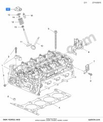 Opel Astra H Subap Tuşu Horoz 1.4 Turbo (A14NET) AKD 640025