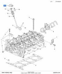 Opel Corsa C Subap Tuşu Horoz 1.4 Turbo (A14NET) AKD 640025